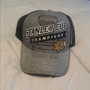 Reebok Stanley Cup Champions Grey Cap